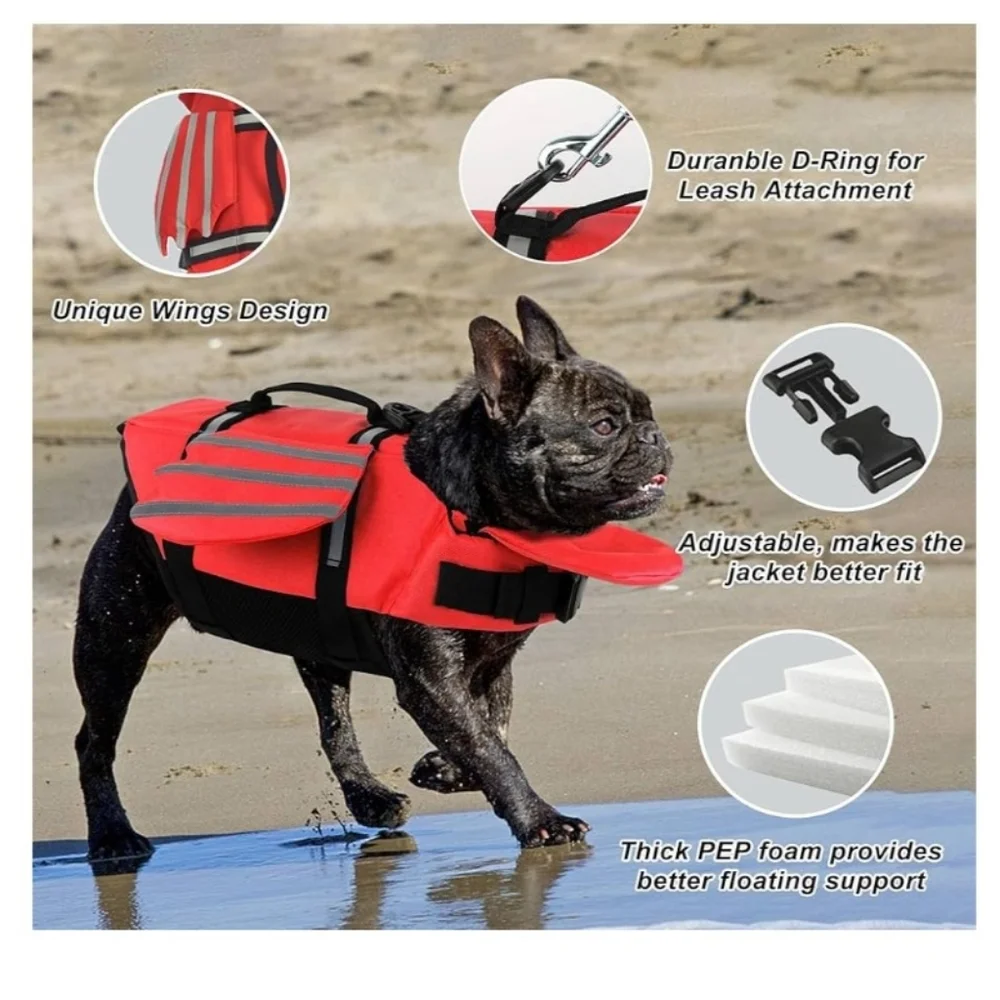 NWT Dog Life Vest Chin Float S Small